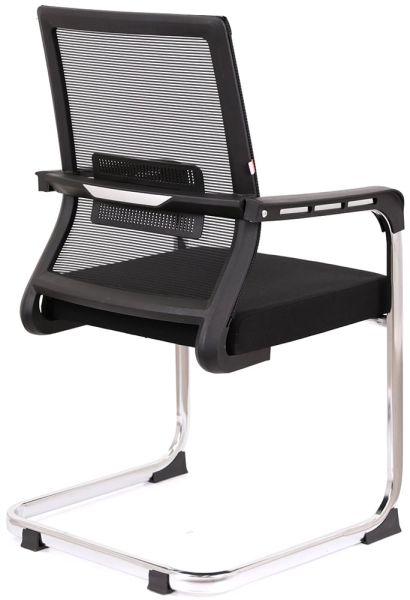 Крісло конференційне АКЛАС Бруно mesh СН CF (Чорний)