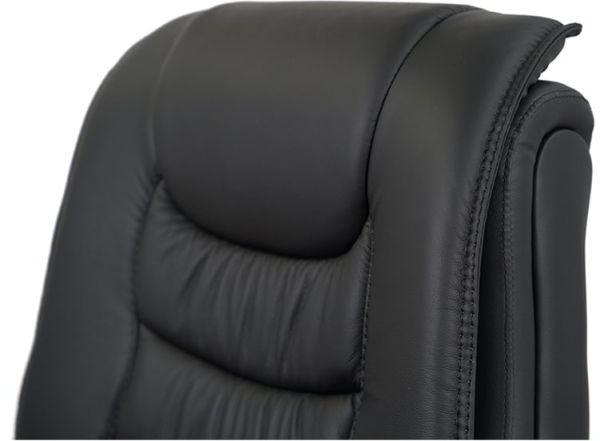 Крісло АКЛАС Ланселот EX RL (Шкіра LC-A Black)