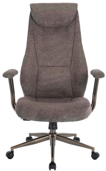 Крісло АКЛАС Булат (Штучна замша 02 Dark gray)