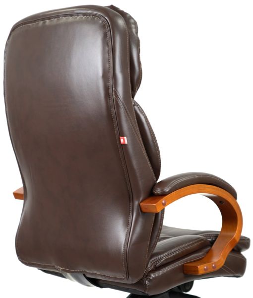 Крісло АКЛАС Тіроль EX GB-236WW (Шкіра LC-K Dark brown)