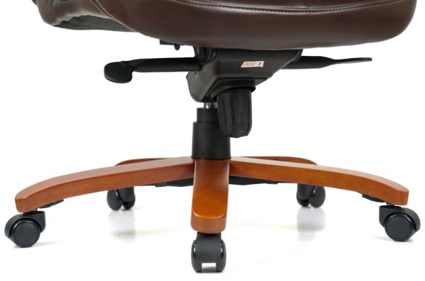 Крісло АКЛАС Флорида EX GB-233WW (Шкіра LC-K Dark brown)