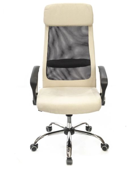 Крісло АКЛАС Гілмор FX СН TILT (Бежевий/Чорний)