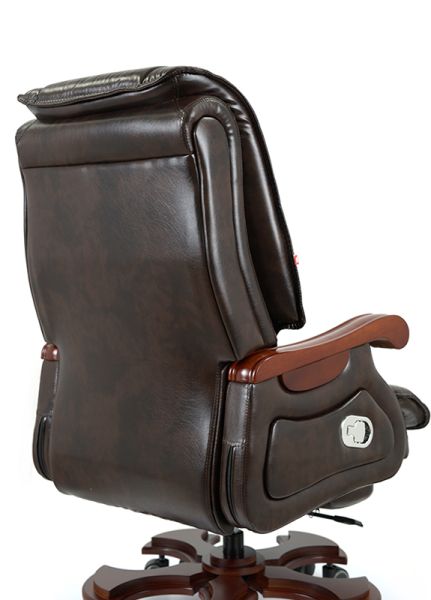 Крісло АКЛАС Ланселот EX RL (Шкіра LC-K Dark brown)