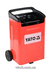 Пуско-зарядний пристрій YATO : акумулятор 12/24 В, 60-540 А, 20-800 Аh, 230 В [1/12]