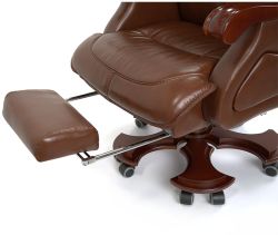 Крісло АКЛАС Ланселот EX RL (Шкіра LC-I Brown)