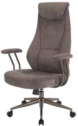 Крісло АКЛАС Булат (Штучна замша 03 Coffee)