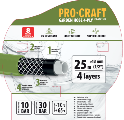 Шланг для полива Procraft PR-4GH1325 1/2" 25 м