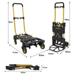 Візок вантажний розкладний STANLEY SXWTD-FT585